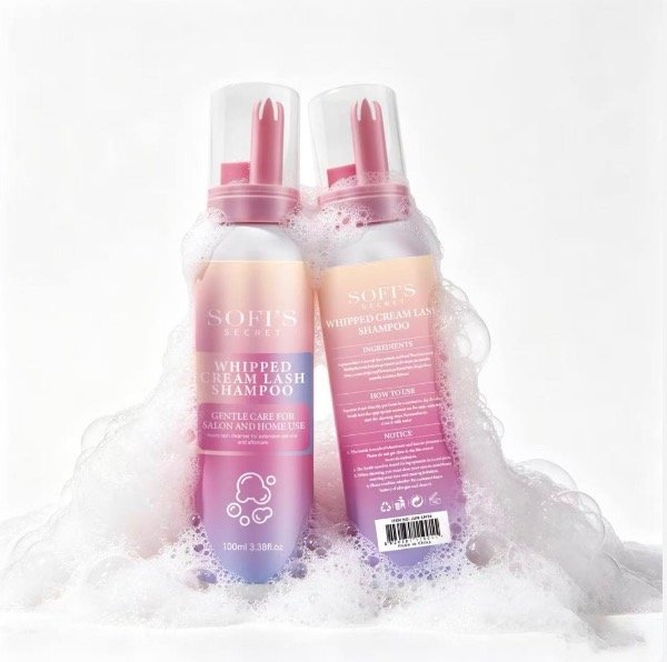 Producto - Espuma Shampoo de pestañas en crema - LSH-0001