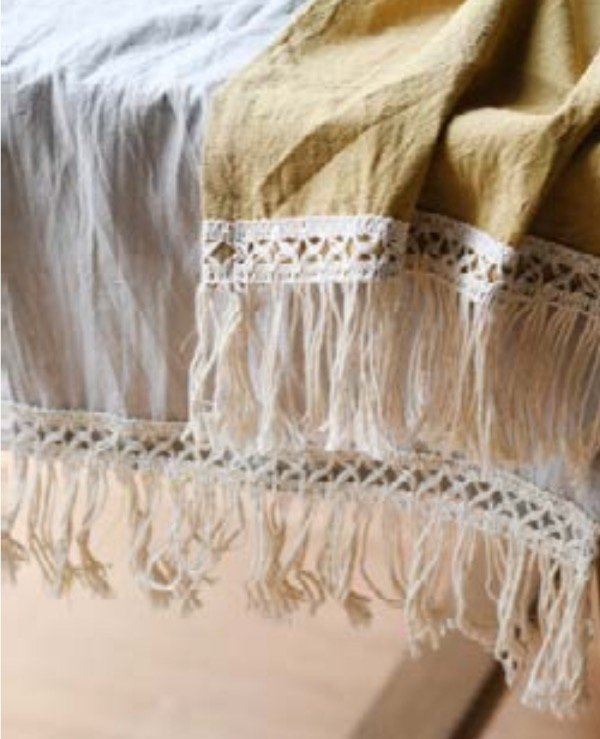 Producto - Camino Tusor con flecos