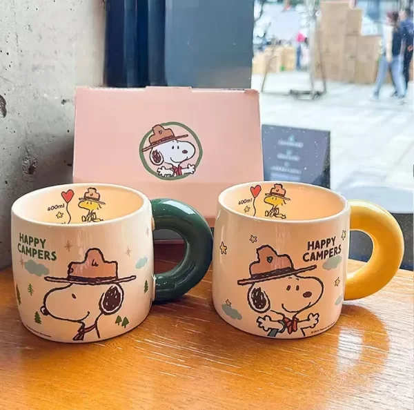 Producto - TAZA CERAMICA MANGO AMARILLO PERRITO