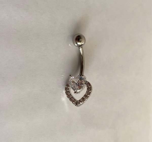 Producto - Navel doble corazón