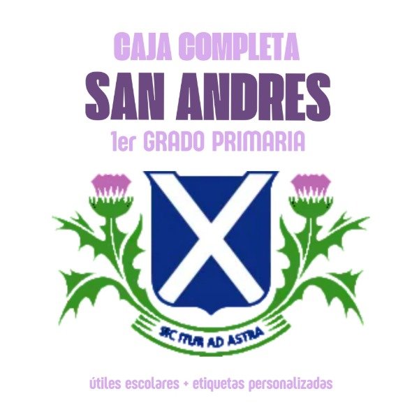 Producto - Caja Escolar - Colegio San Andres - 1er Grado