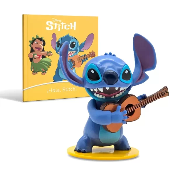 Producto - Stitch con Ukelele con Libro Hola, Stitch