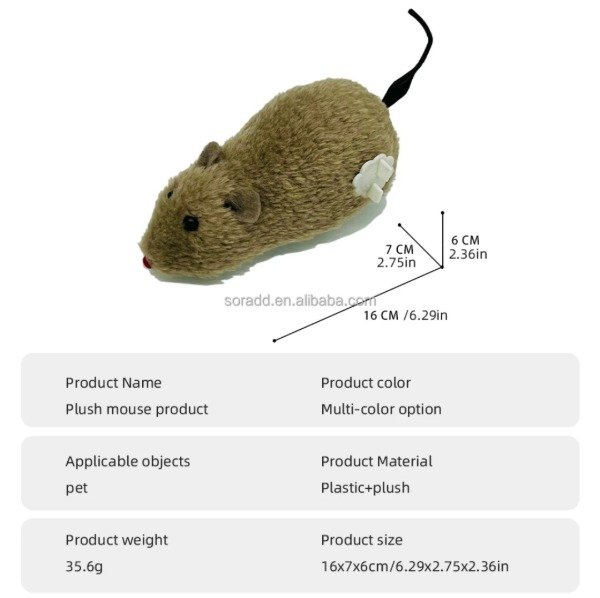 Producto - Juguete Ratón interactivo Gatos - 6
