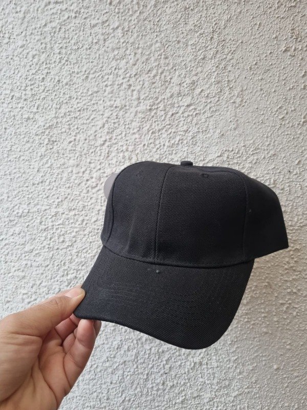 Producto - Gorra GABARDINA LISA REGULABLE NEGRA
