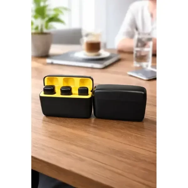 Producto - Microfono Inalambrico Corbatero K6 Negro Usb-c