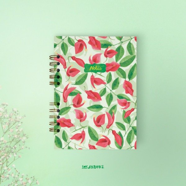 Producto - Cuaderno A5 / Ceibo / Papel ecológico