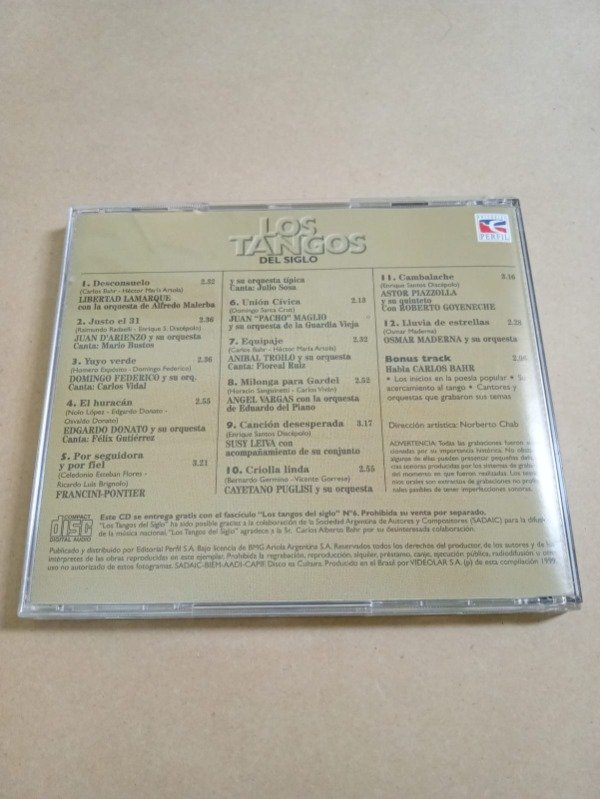 Producto - Los tangos del siglo #6 - Libertad Lamarque - Perfil 1999 - 1