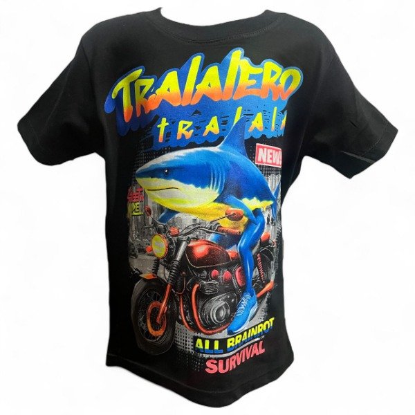 Producto - REMERA BRAINROT TRALALERO TRALALA LUMINOSA