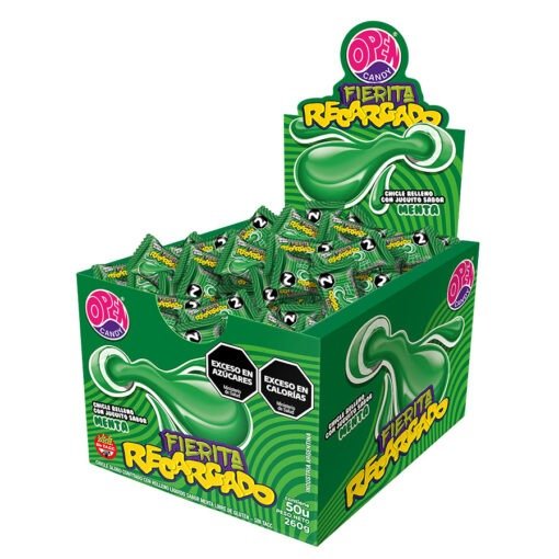 Producto - chicle relleno menta [FIERITA]