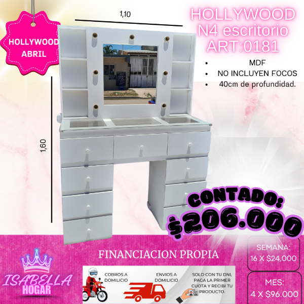 Producto - HOLLYWOOD N4 ESCRITORIO