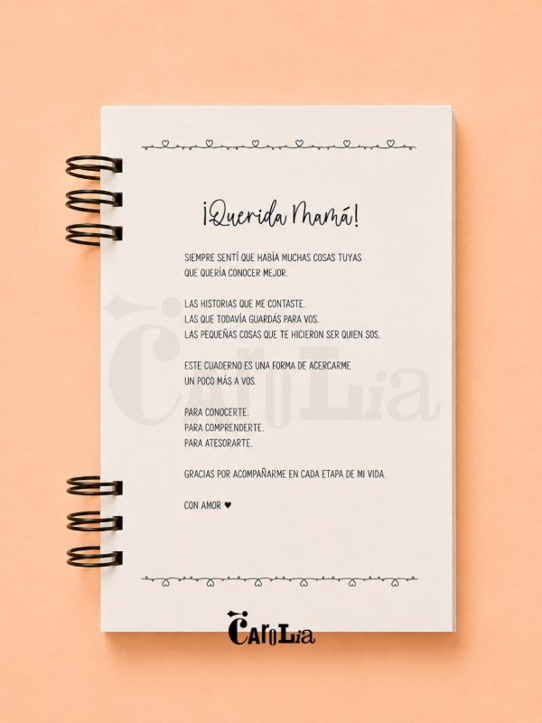 Producto - Cuaderno Mamá - 1