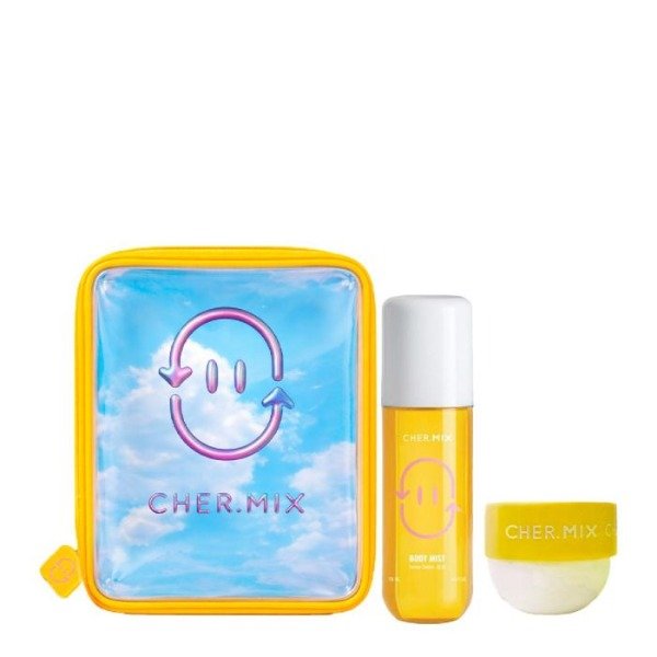 Producto - SET CHER LEMON COOKIE: BODY MIST 135ML  Y BUTTER CREAM Y NECESER