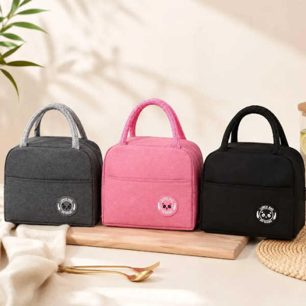 Producto - Lonchera Bolso Conservadora Porta Vianda Tela Térmica Negro - 1