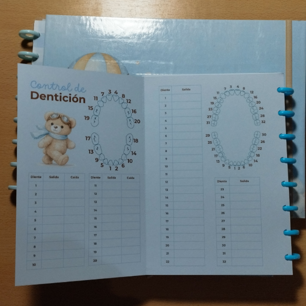 Producto - Contame Mis Primeros Pasos En El Pediatra - Celeste - 3 al cubo - 7