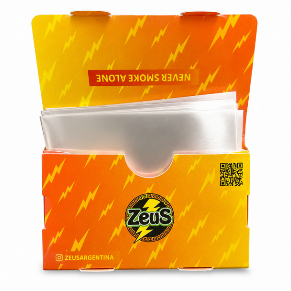 Producto - PAPELILLO ZEUS 1 1/4 CELULOSA TRANSPARENTE