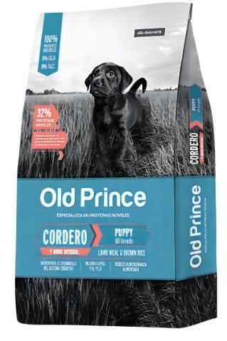 Producto - Old Prince - Proteínas Noveles Cachorros Cordero y Arroz Integral