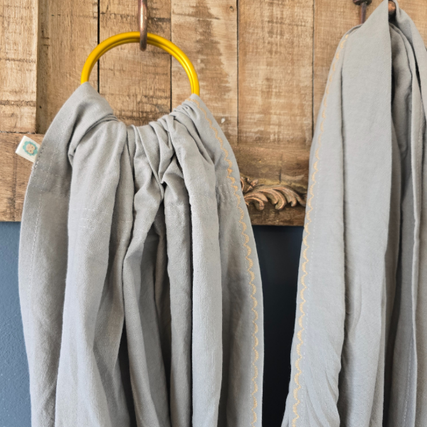 Producto - Bandolera Cemento / Doradas
