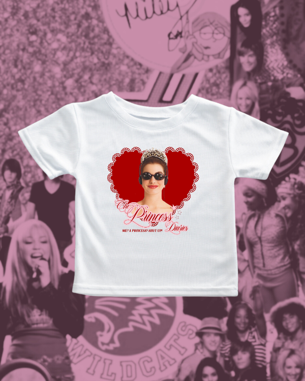 El diario de la princesa, baby tee