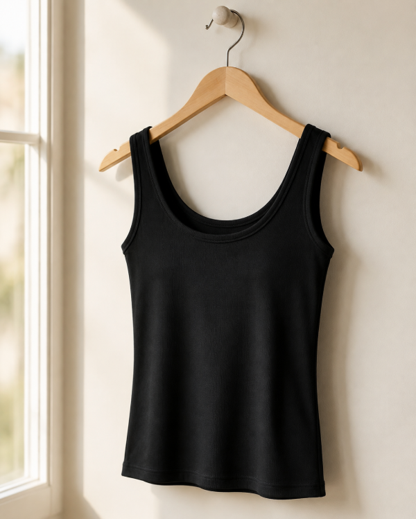 Producto - Musculosa Basica Negra - 1