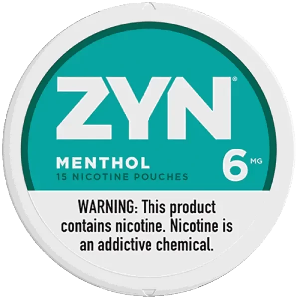 Producto - (POUCH DE NICOTINA) ZYN - 6MG - MENTHOL