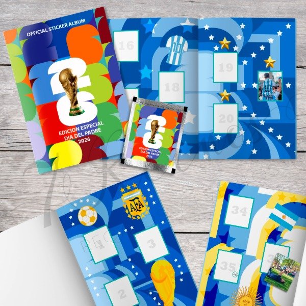 Producto - ALBUM FIGURITAS DIA DEL PADRE MUNDIAL 2026