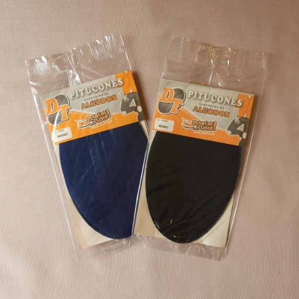Producto - Pitucones autoadhesivos de jean y gabardina