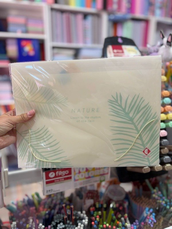 Producto - Clasificador A4 the pel - nature amarillo