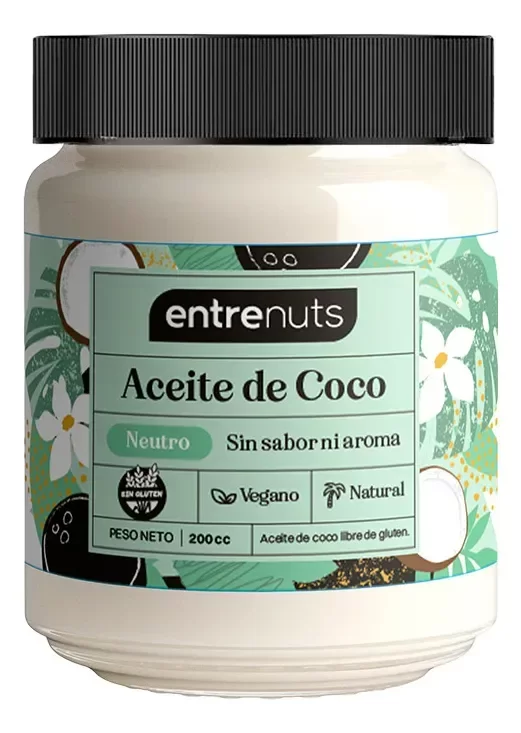 Producto - ACEITE DE COCO NEUTRO 200 - ENTRENUTZ
