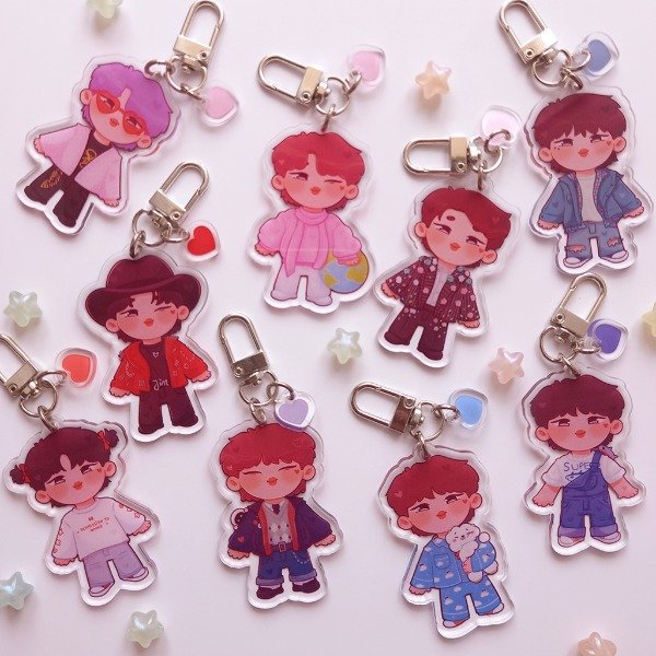 Producto - Llaveros Acrílicos JIN