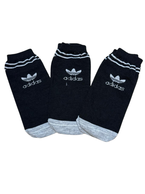 Producto - Par Soquetes Adi Negro