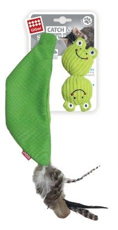 Producto - CHAUCHA PORTA RANITAS CON CATNIP GIGWI