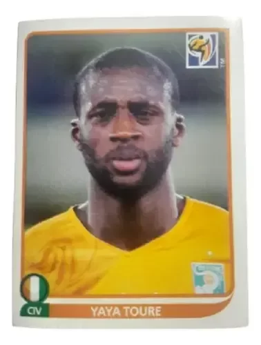 Producto - Mundial Sudafrica 2010 Seleccion De Costa De Marfil Yaya Toure 534 (usado)