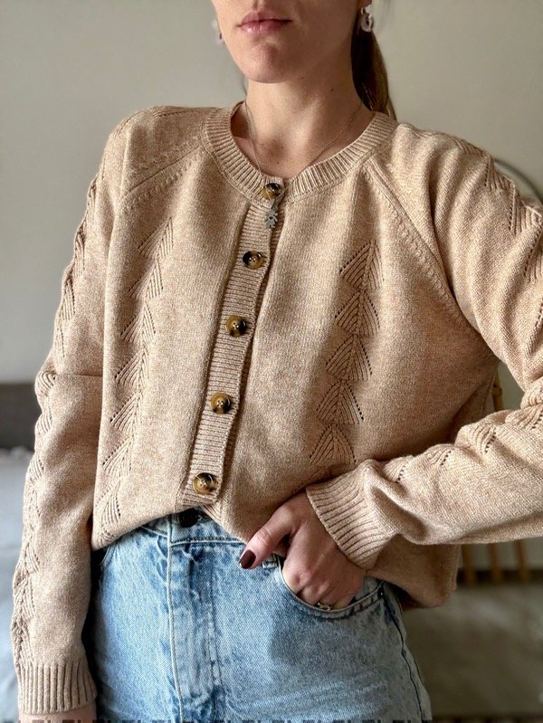 Producto - Cardigan hojitas
