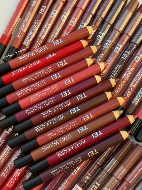Producto - Delineadores de labios velvet mousse TEI - 0