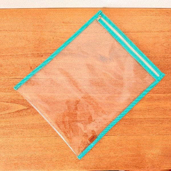 Producto - SOBRE CRISTAL A4 CON CIERRE Verde atlantis