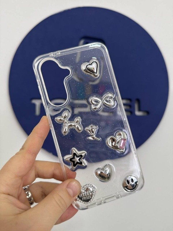 Producto - CLEAR CASE DISEÑO CHARMS SAMSUNG A36 / SAMSUNG A56 - 3