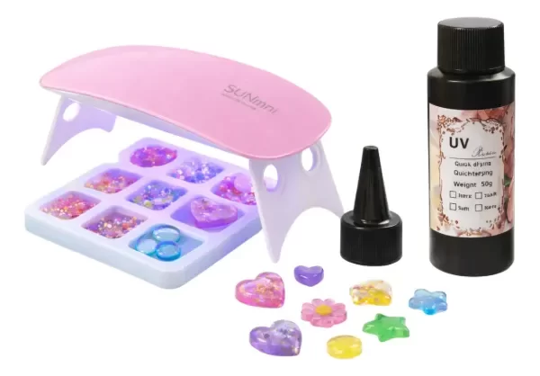Producto - KIT RESINA UV + CABINA DE SECADO + TUTORIAL DE USO