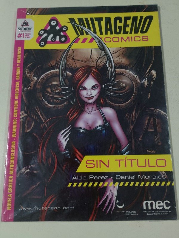 Producto - Mutageno comics - num 1 - mec