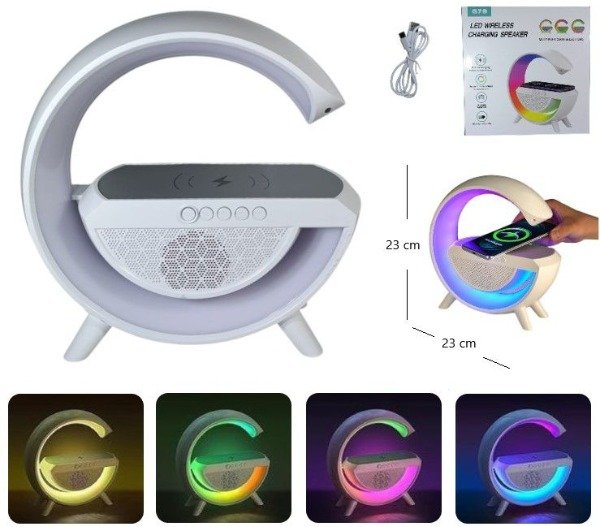 Producto - Parlante bt velador inteligente "g" grande