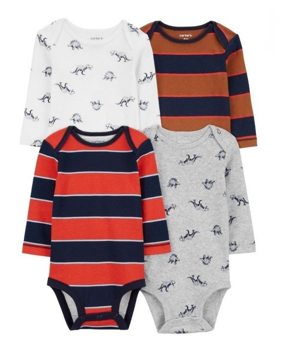 Producto - Pack 4 bodys mangas largas Carters