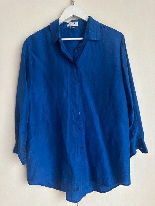 Producto - Camisa de seda vintage oversize