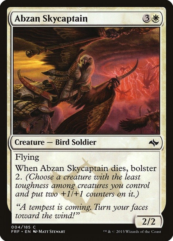 Producto - Abzan Skycaptain  Fate Reforged