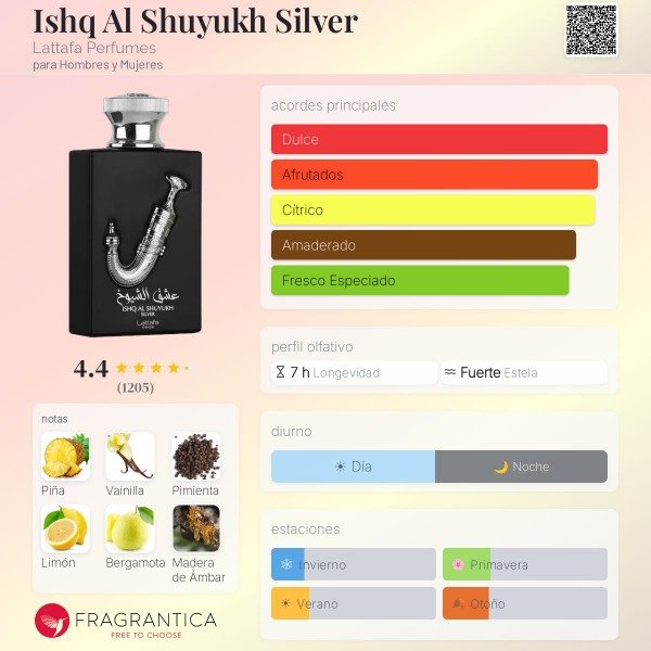 Producto - Lattafa Ishq Al Shuyukh Silver - 4