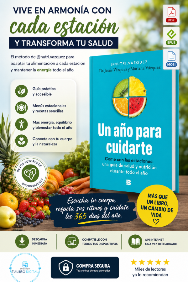 Producto - UN AÑO PARA CUIDARTE Dr. Jesús Vázquez y Martina Vázquez