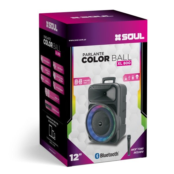 Producto - Parlante ColorBall XL800 - 1