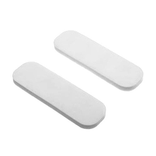 Producto - Topetina Autoadhesiva RECTANGULAR BLANCO X 2 UNID.