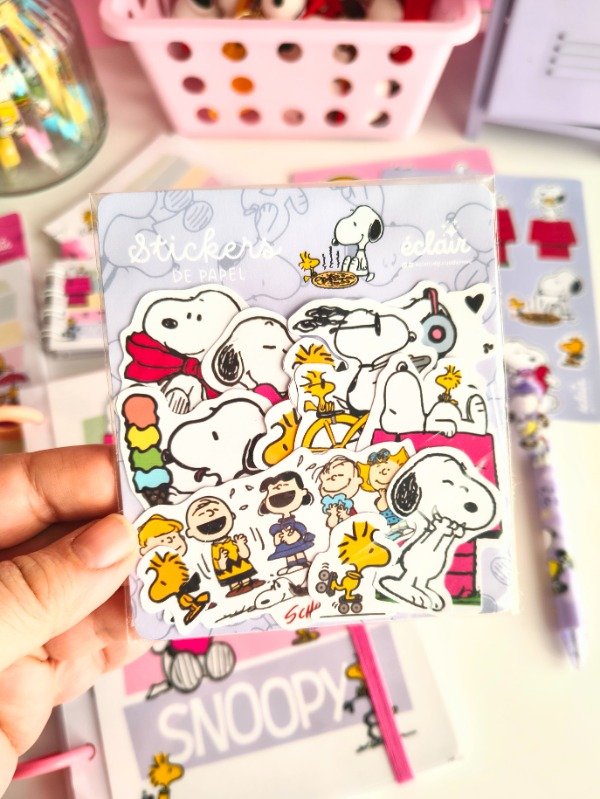 Producto - Reserva - Box Snoopy Pastel - Cuaderno discos - 6