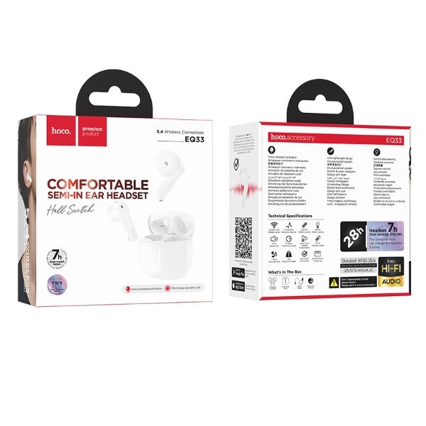 Producto - HOCO - Auricular Bluetooth EQ33 (App) - 8