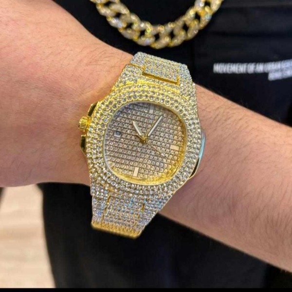 Producto - Reloj NY ice golden - 1