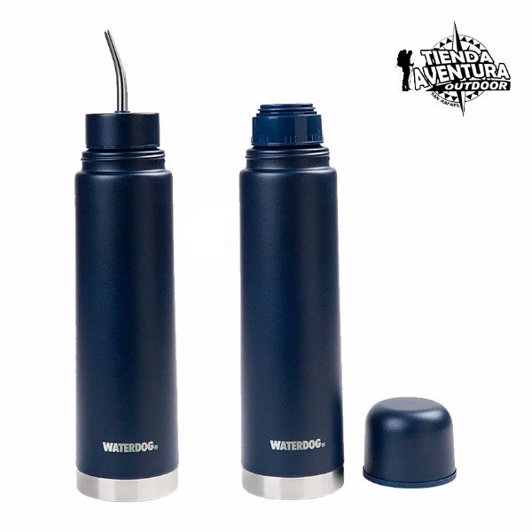 Producto - Termo Mate WATERDOG Yunta 700 doble función (Azul Marino)